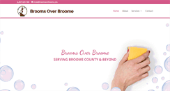 Desktop Screenshot of broomsoverbroome.com