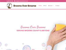Tablet Screenshot of broomsoverbroome.com